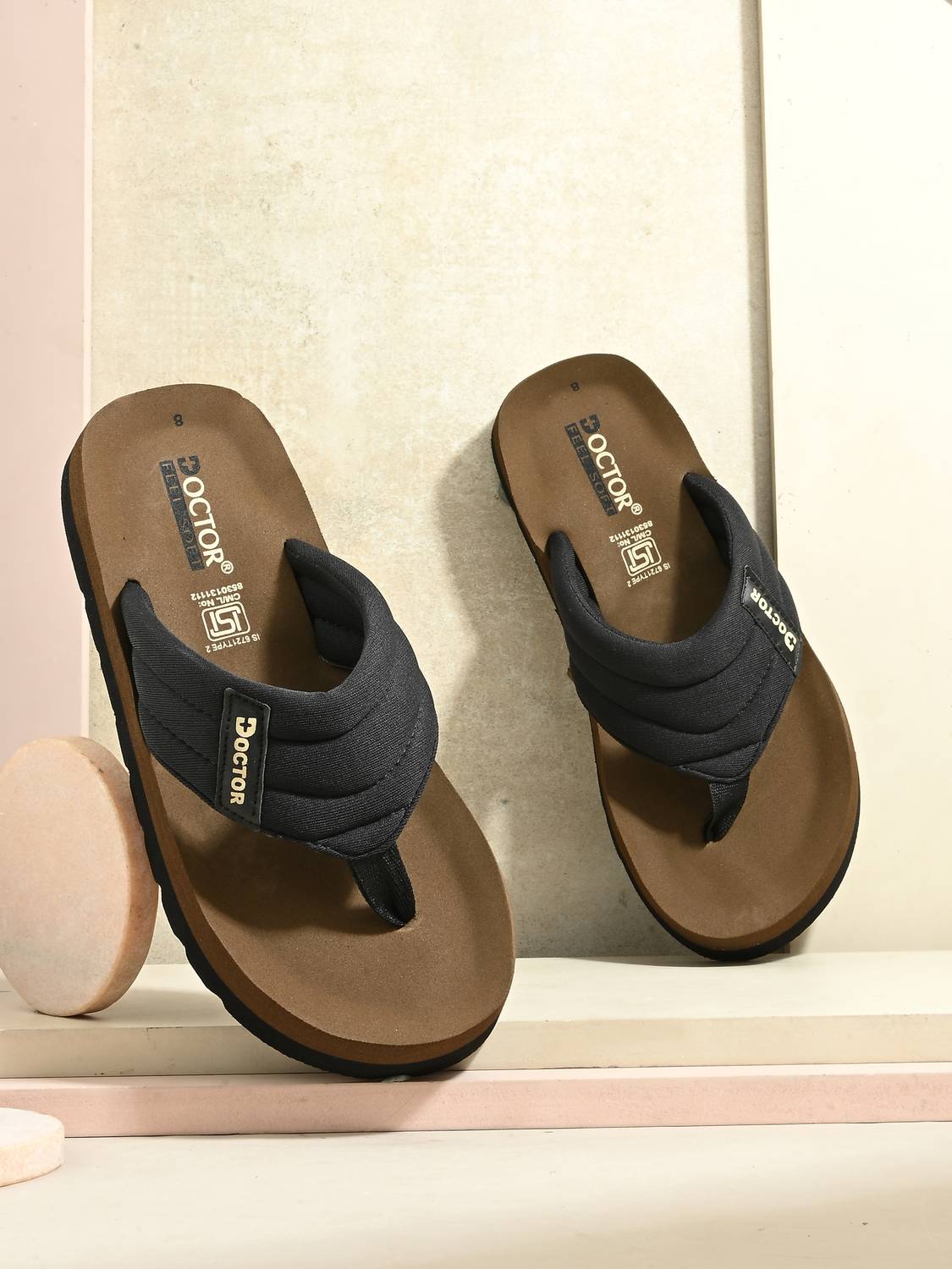 Doctor Feel Soft Men Lightweight Slippers - Image 2