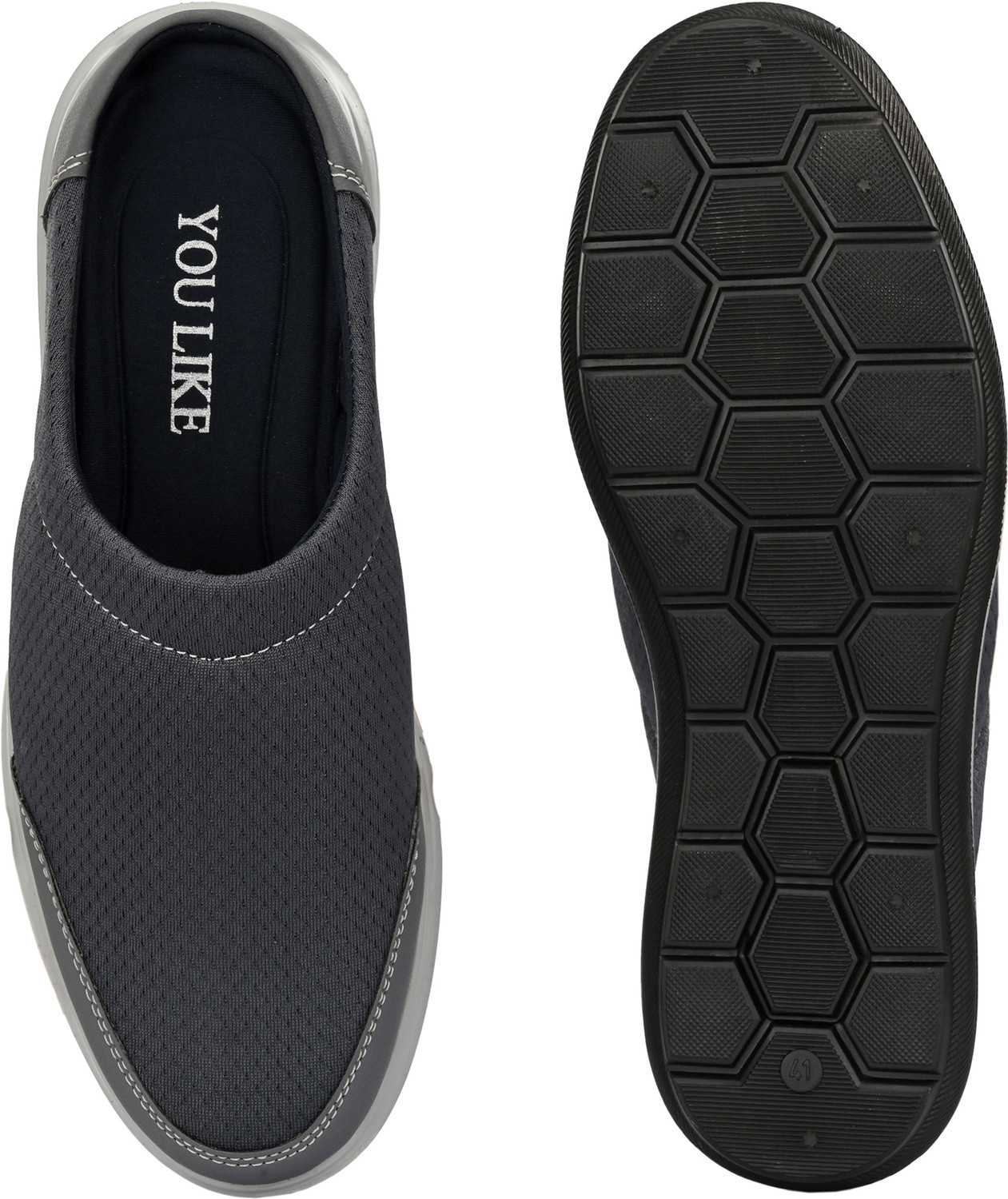 Image of YOU LIKE Men Slippers (Grey, 10)