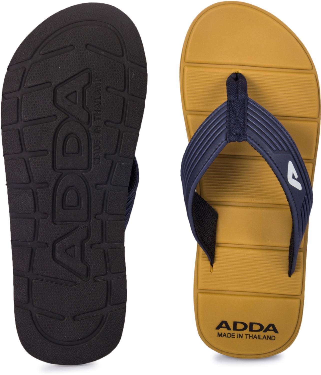 Adda Men Beige Slippers - Image 1