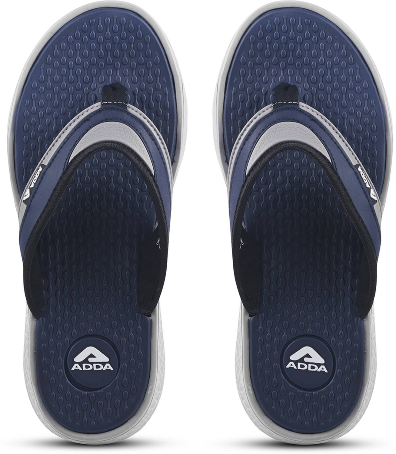 Adda Men Blue Flip Flops - Image 4