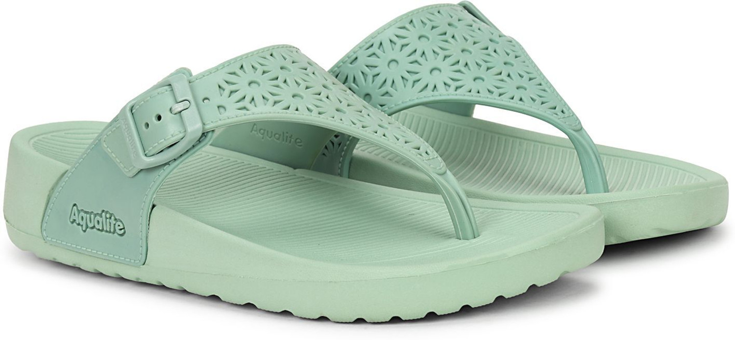 Image of Aqualite Women Waterproof Slip-On Clogs Sandals with Flexible EVA Sole Soft Cushioning Women Flats