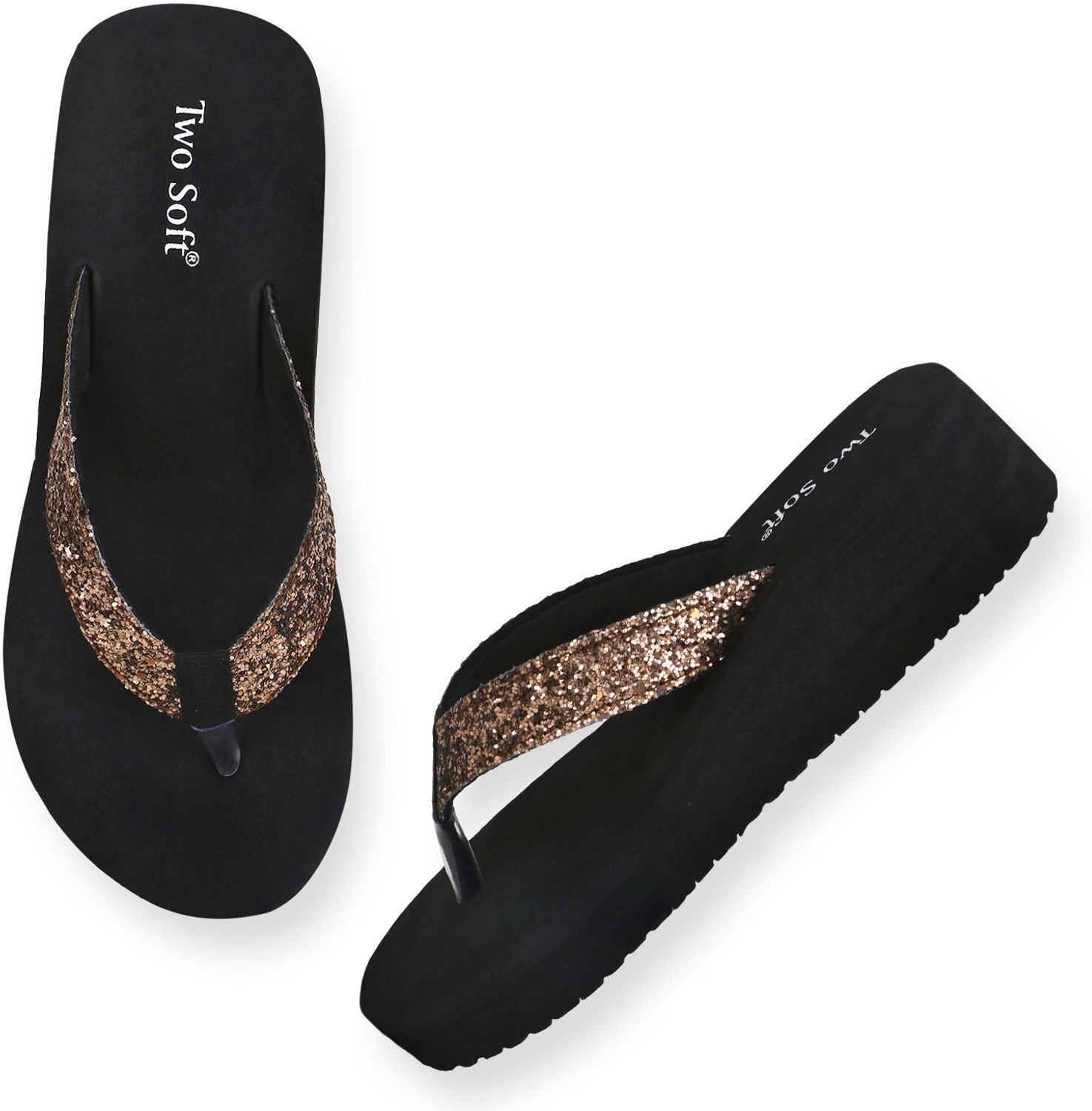 Image of Flopsie Combo Pack of 2 Stylish Casual Soft Comfortable daily use Women Sandals