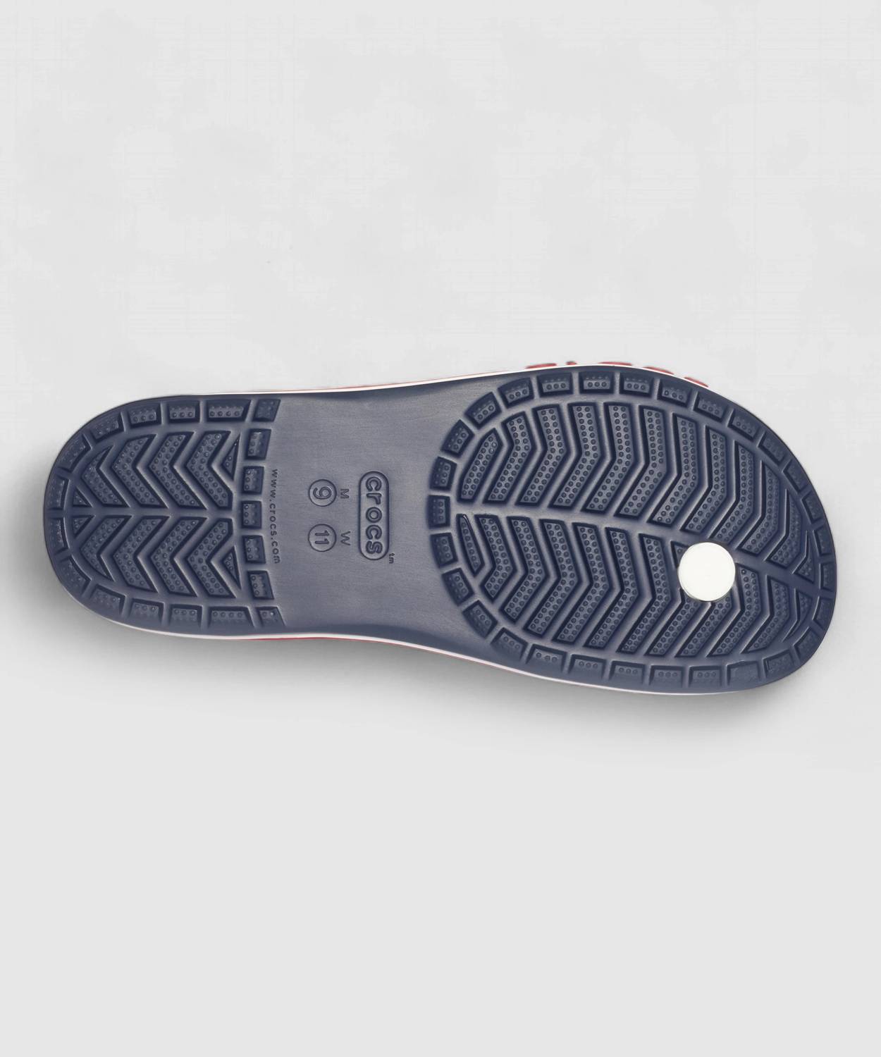 CROCS Unisex Bayaband Flip Flops Blue - Image 5