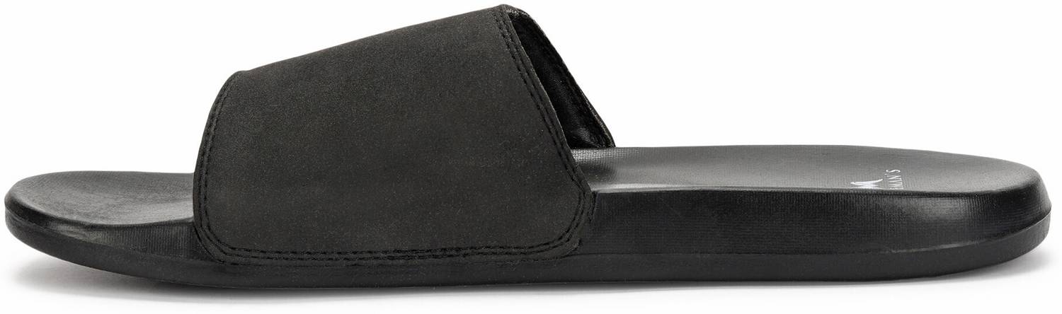 Neemans Men Black Slides - Image 4