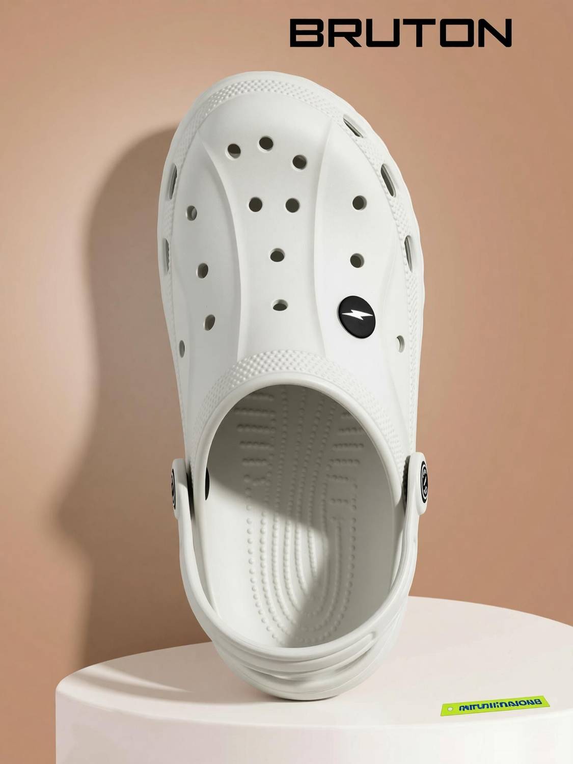 BRUTON Men Slides White - Image 4