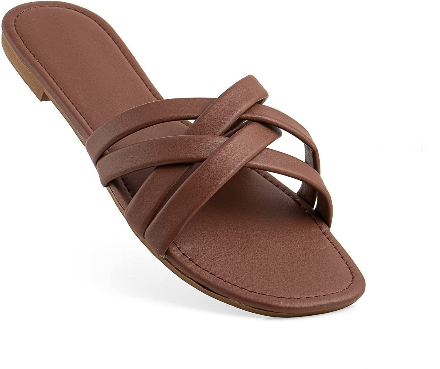 Image of SHOMEE Trending Flat Sandals l Stylish Slipper For Women's, Girl's Outdoor & Party Wear Women Flats