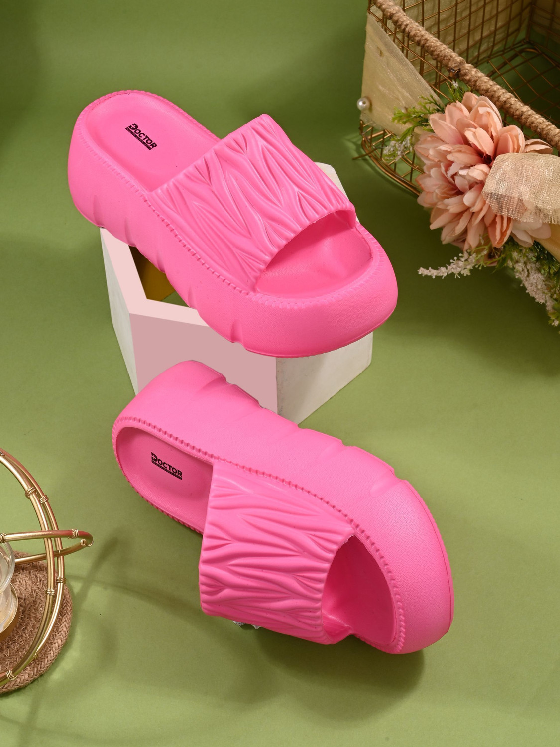 Image of Doctor Health Super Soft Women | Classic Ultra Soft | Cushion | Comfortable|Premium|Stylish|Trendy Slippers