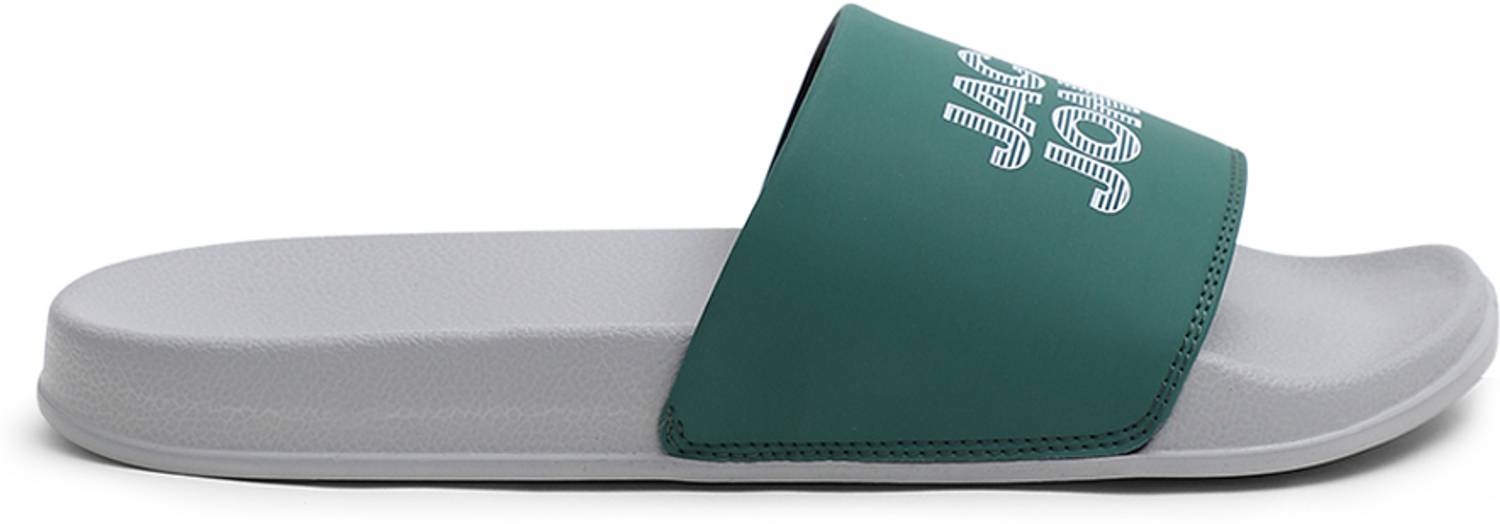 JACK & JONES Men Green Slides - Image 2