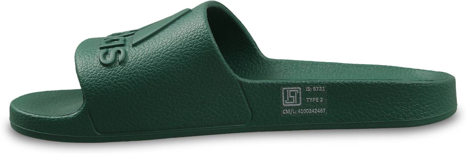 ADIDAS Unisex Slides Green - Image 2