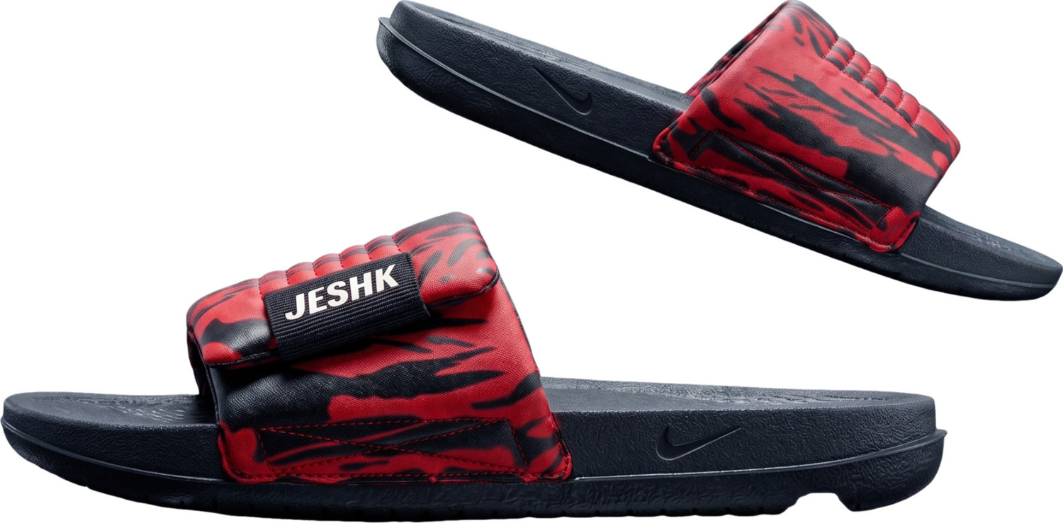 Image of Jeshk Men Slides (Red, 6)