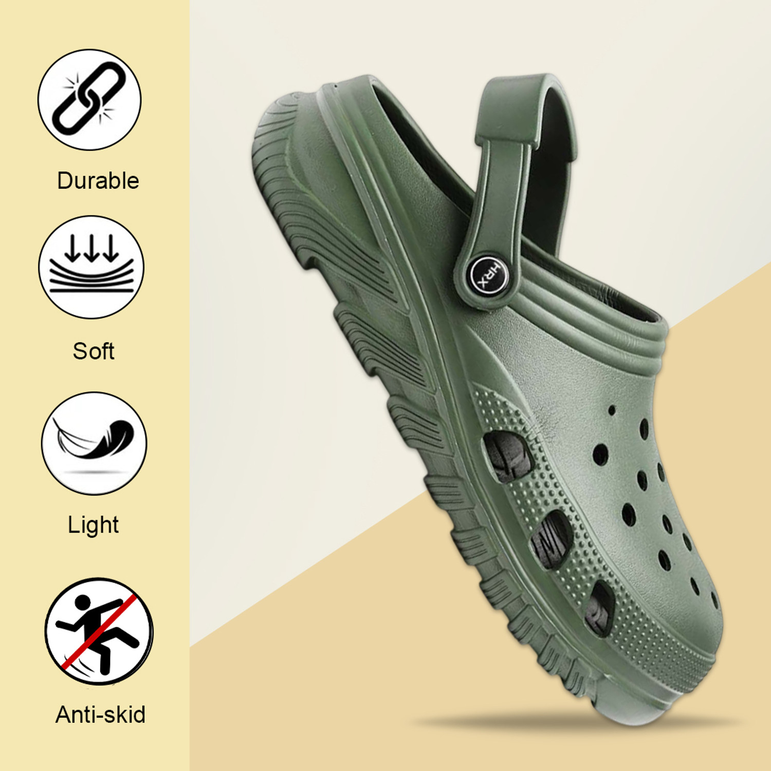 Image of HRX by Hrithik Roshan Men Sports Sandals