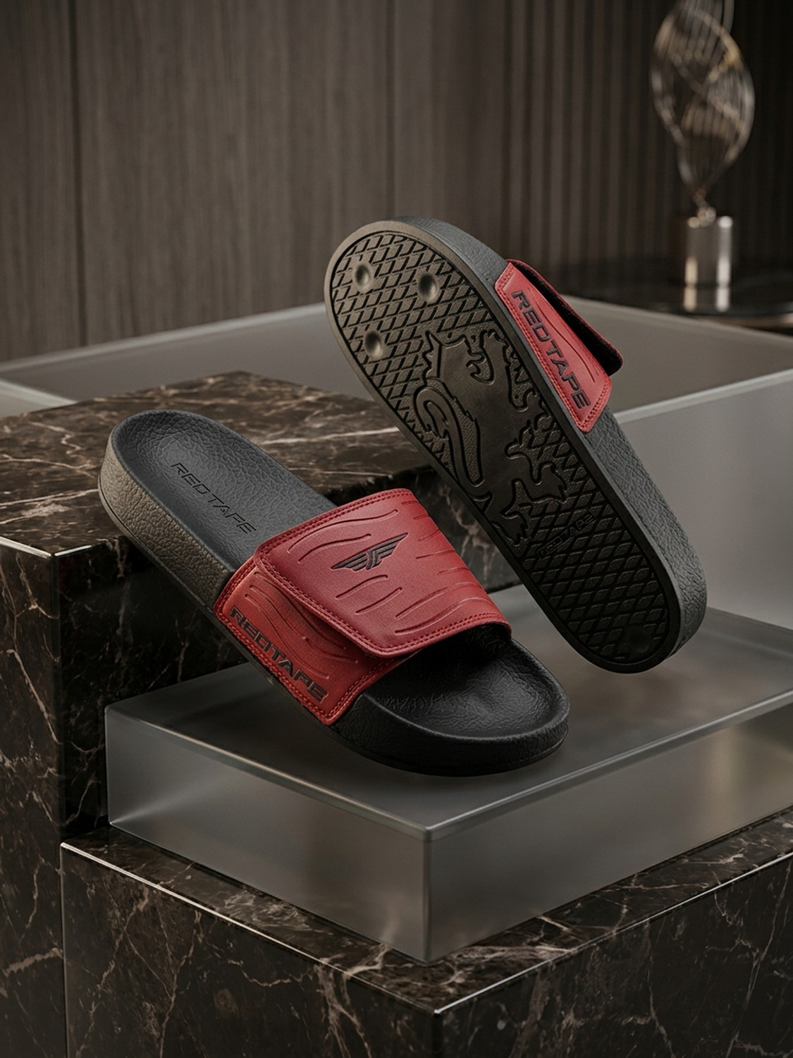 Image of RED TAPE Men Slides