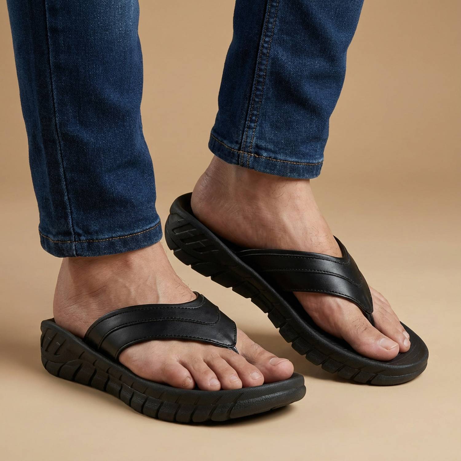 BIG FOX Men Alphabounce-10 Slippers - Image 3