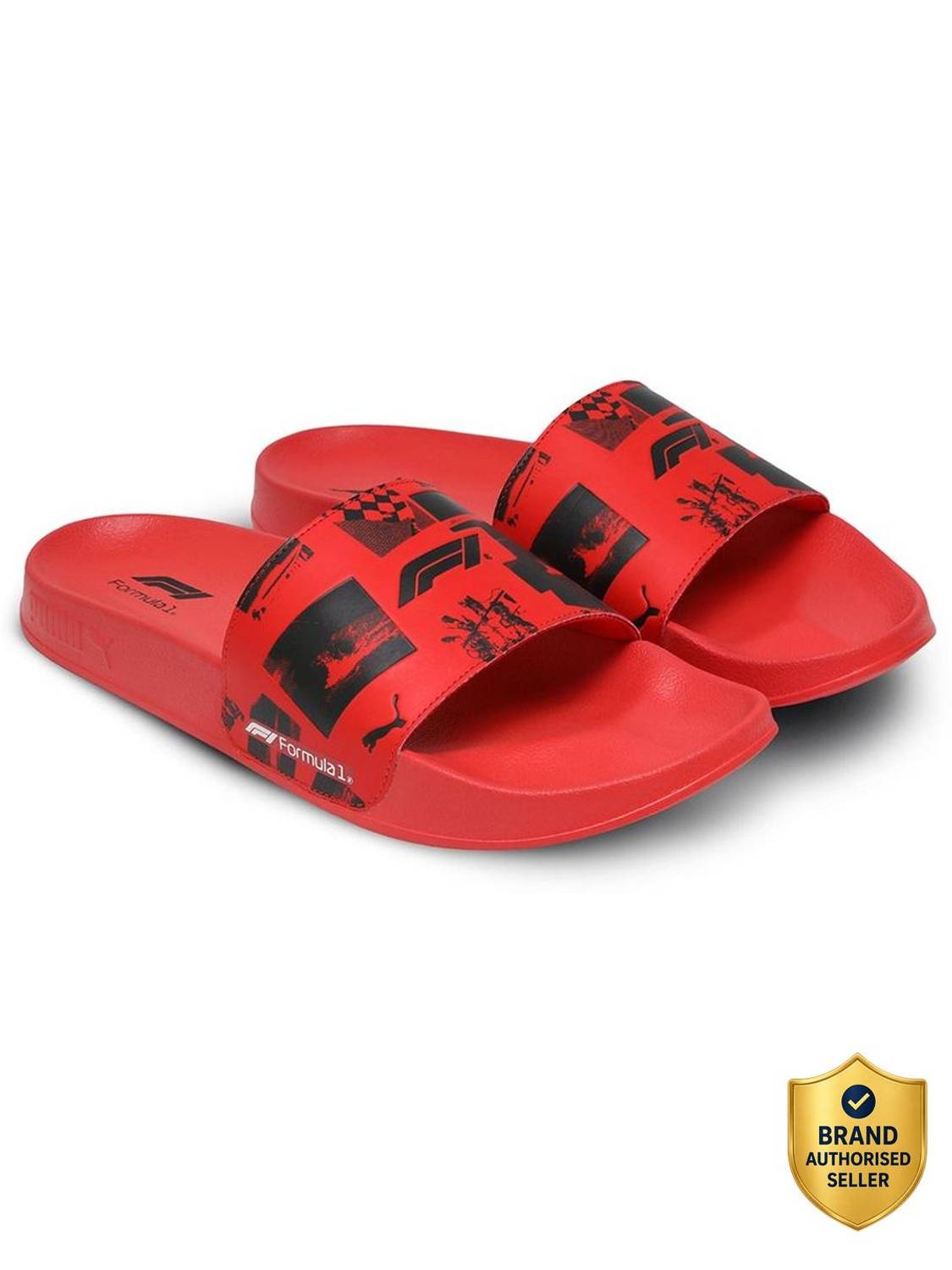 PUMA Men Flip Flops - Red