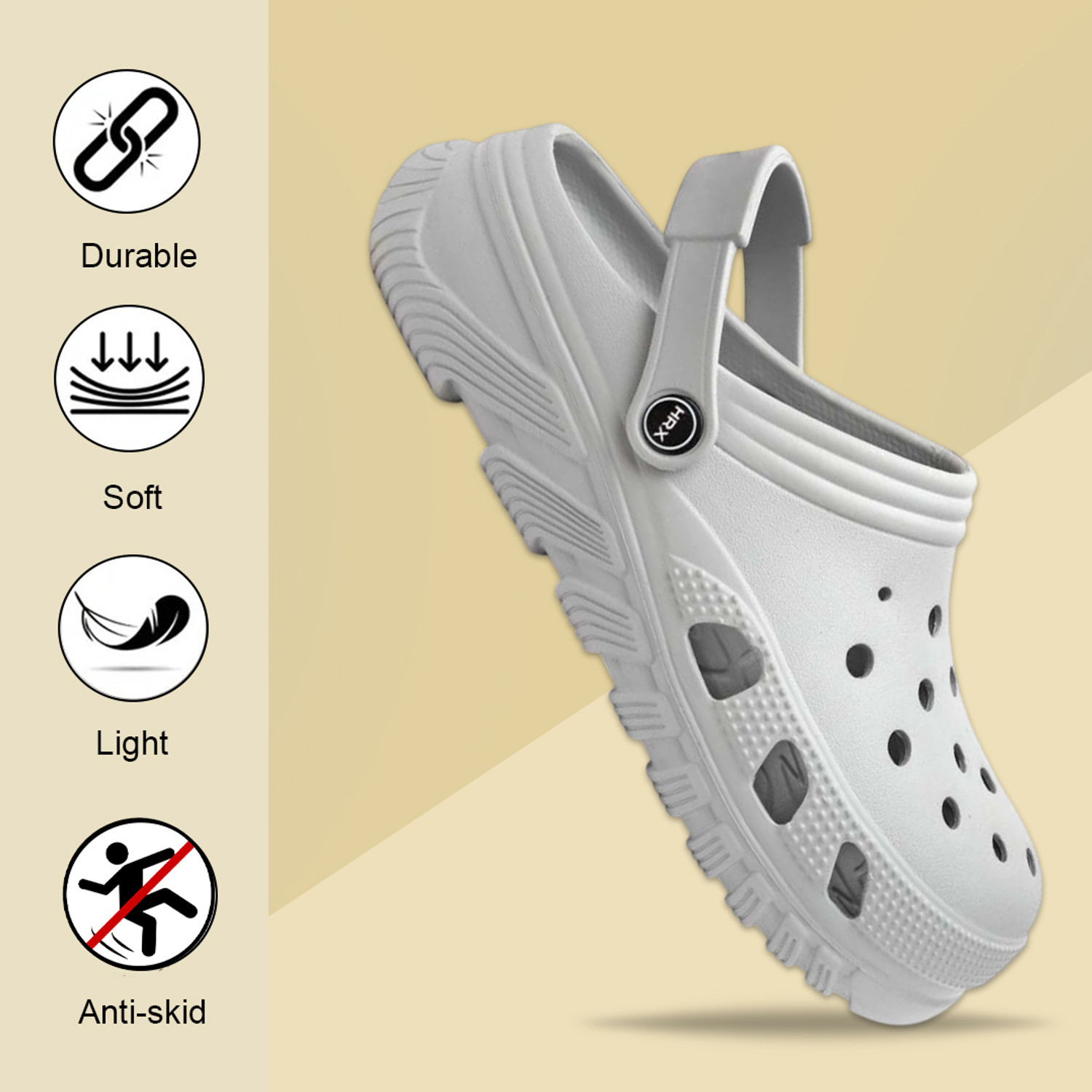 Image of HRX by Hrithik Roshan Men Slippers