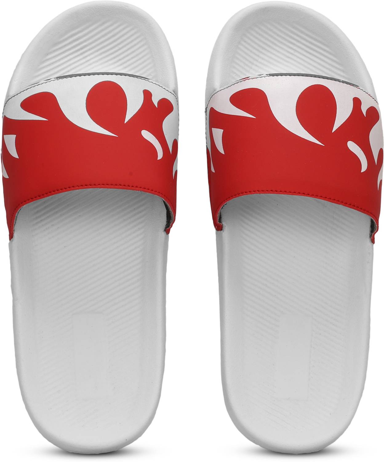 Shoe Mate Men Red Slides - Image 5