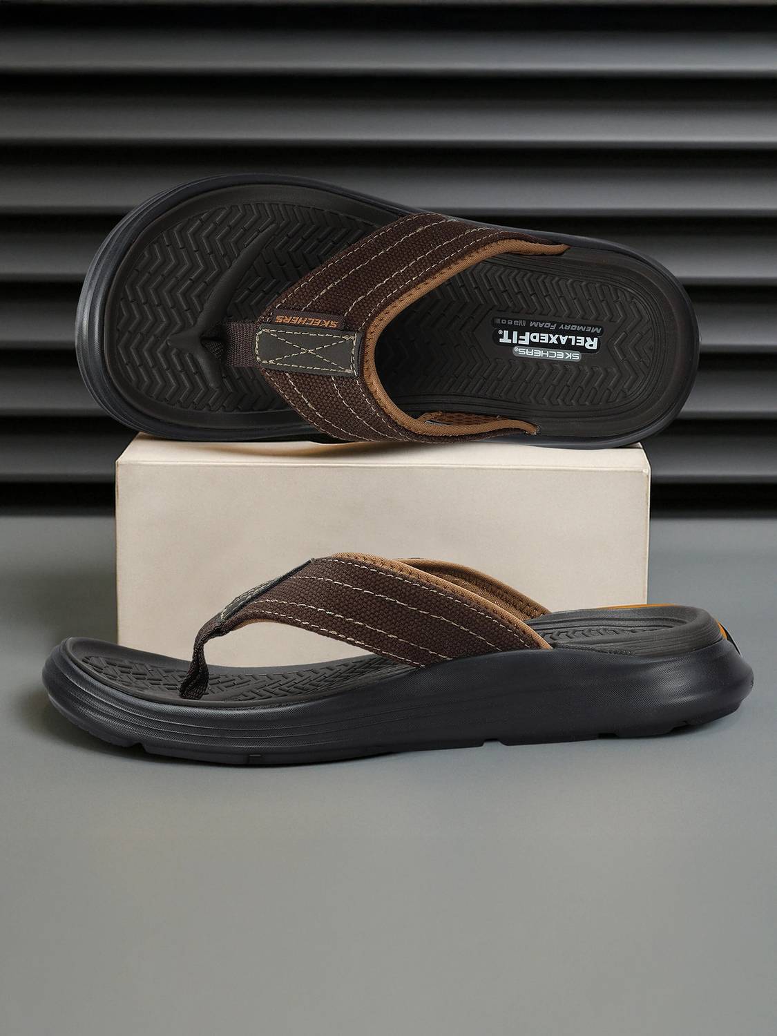 Skechers Men SARGO - WOLTERS Flip Flops - Buy Skechers Men  display picture 1