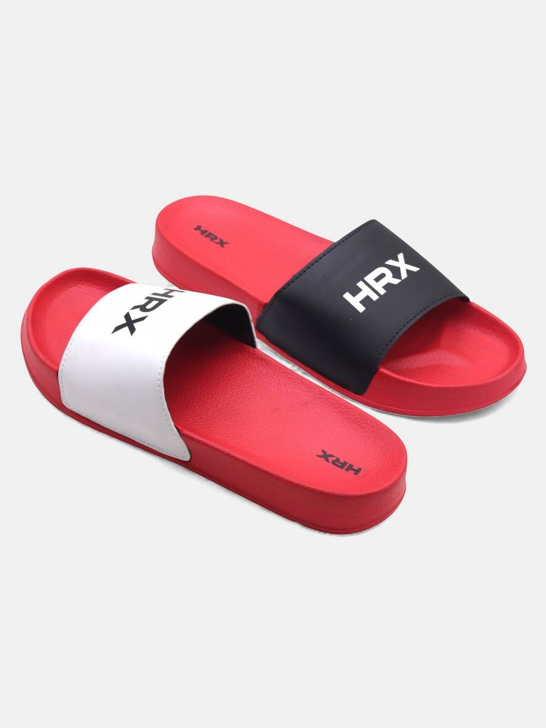 HRX by Hrithik Roshan Men Red Slides - Image 5