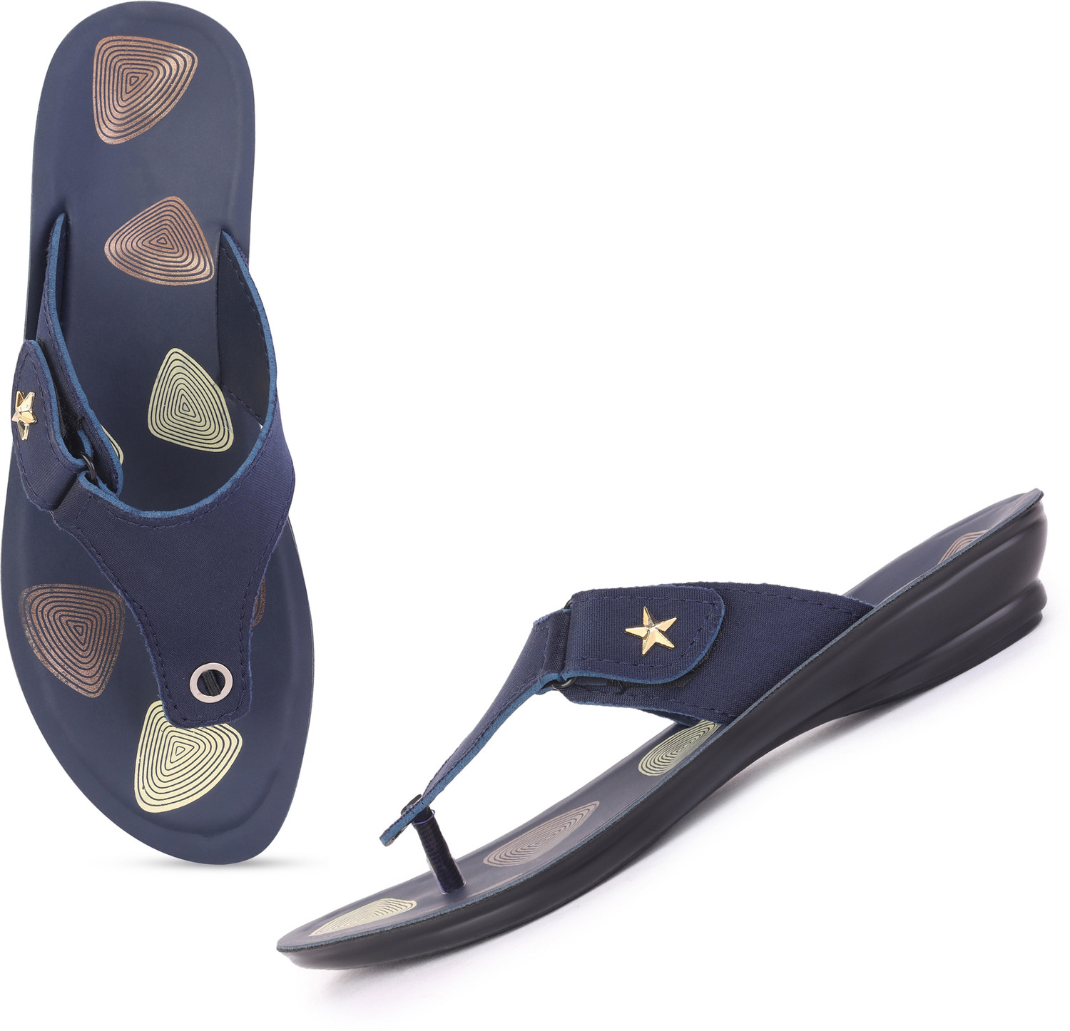 Image of Pennen Women Slippers (Navy, 6)