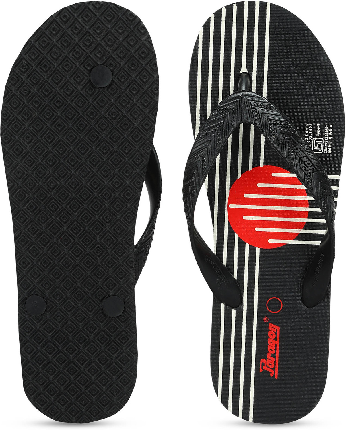 Image of Paragon Men Slippers (Black, 10)
