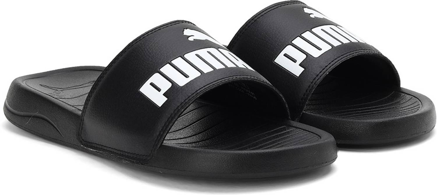 PUMA Men Popcat 20 RES Slides Black - Image 2