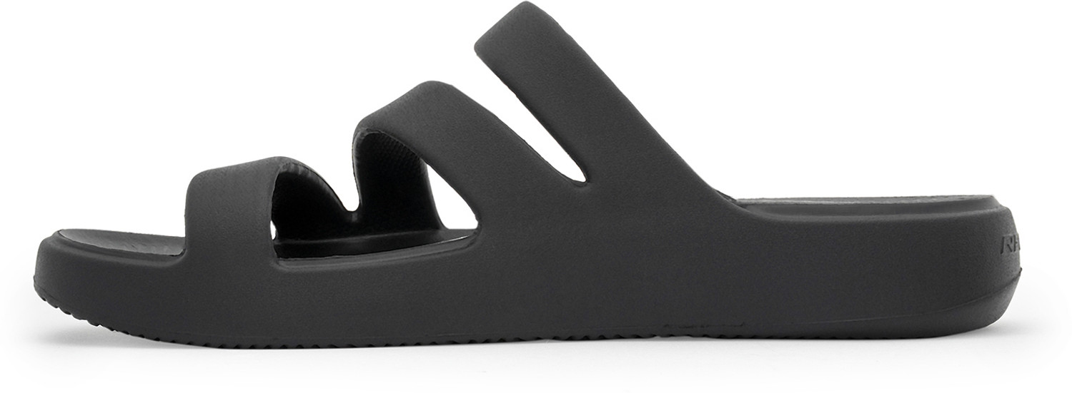 Image of RED TAPE Women Slides (Black, 6)