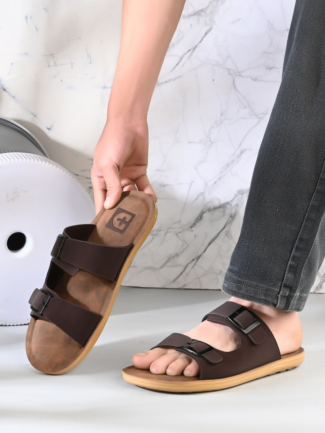 Image of DOCTOR FEEL SOFT Men Men Orthopedic Slippers | Lightweight Comfort Wear Slippers