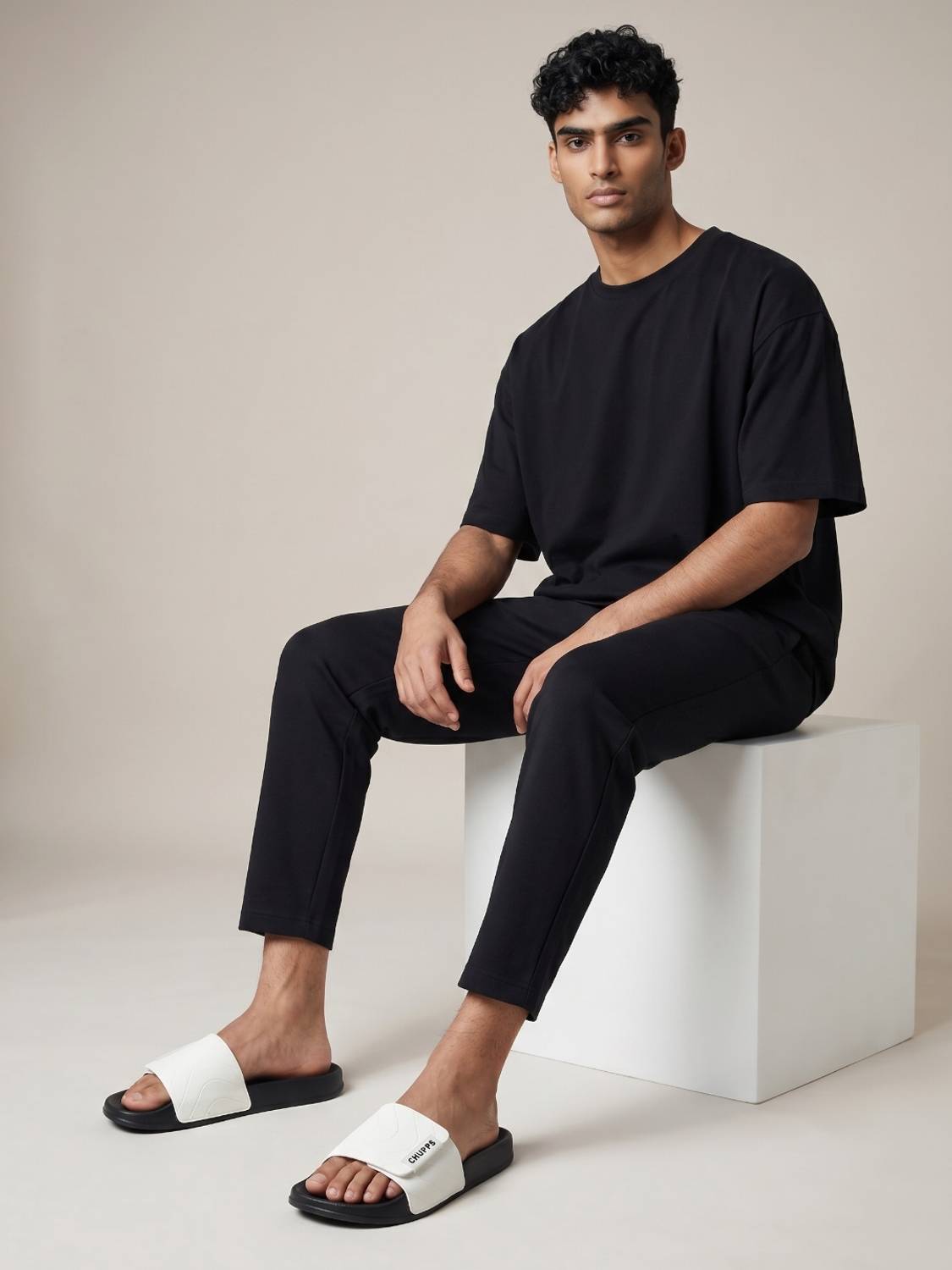 Chupps Men Flow Orthopaedic Slides - Image 2