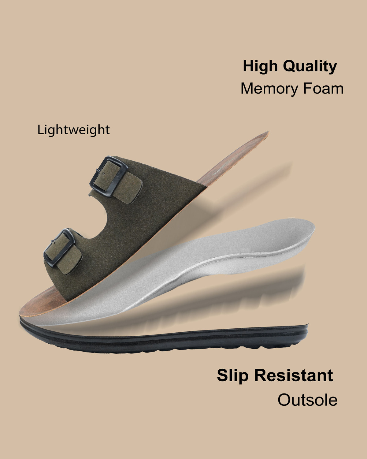 Image of Cushiva Men Slippers