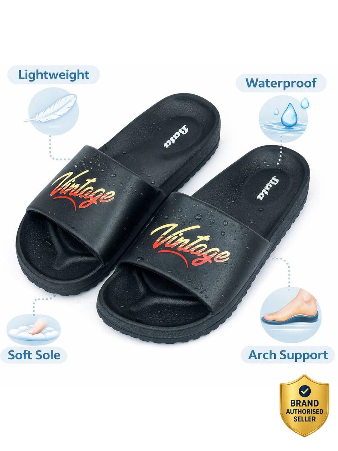 Bata Men Slides