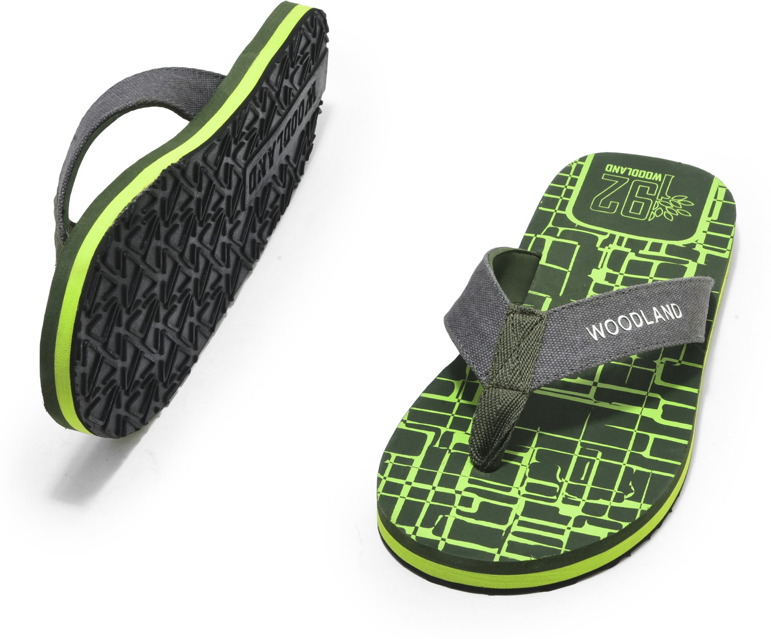Image of WOODLAND Men Lightweight Comfortable Casual Summer Wear Flip Flops