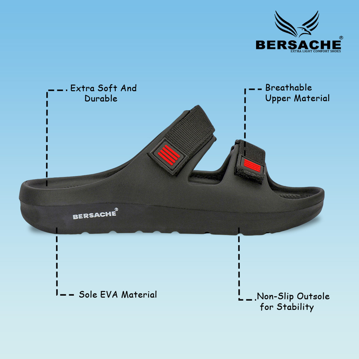 Image of BERSACHE Men Flip Flops