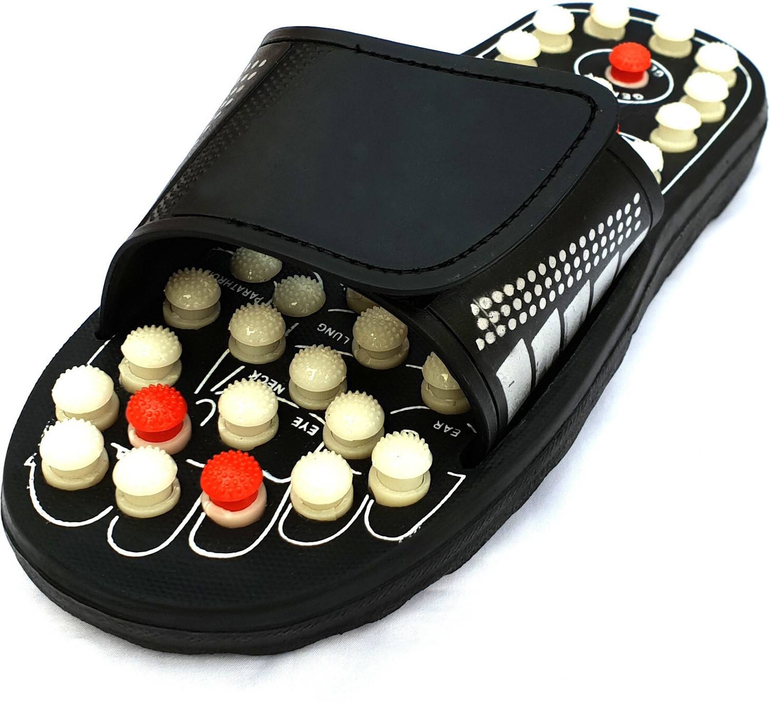Image of Health Raksha Men Acupressure Therapy Foot Relaxing /Yoga Fitness Massage / Reflexology /Acupoint Slides