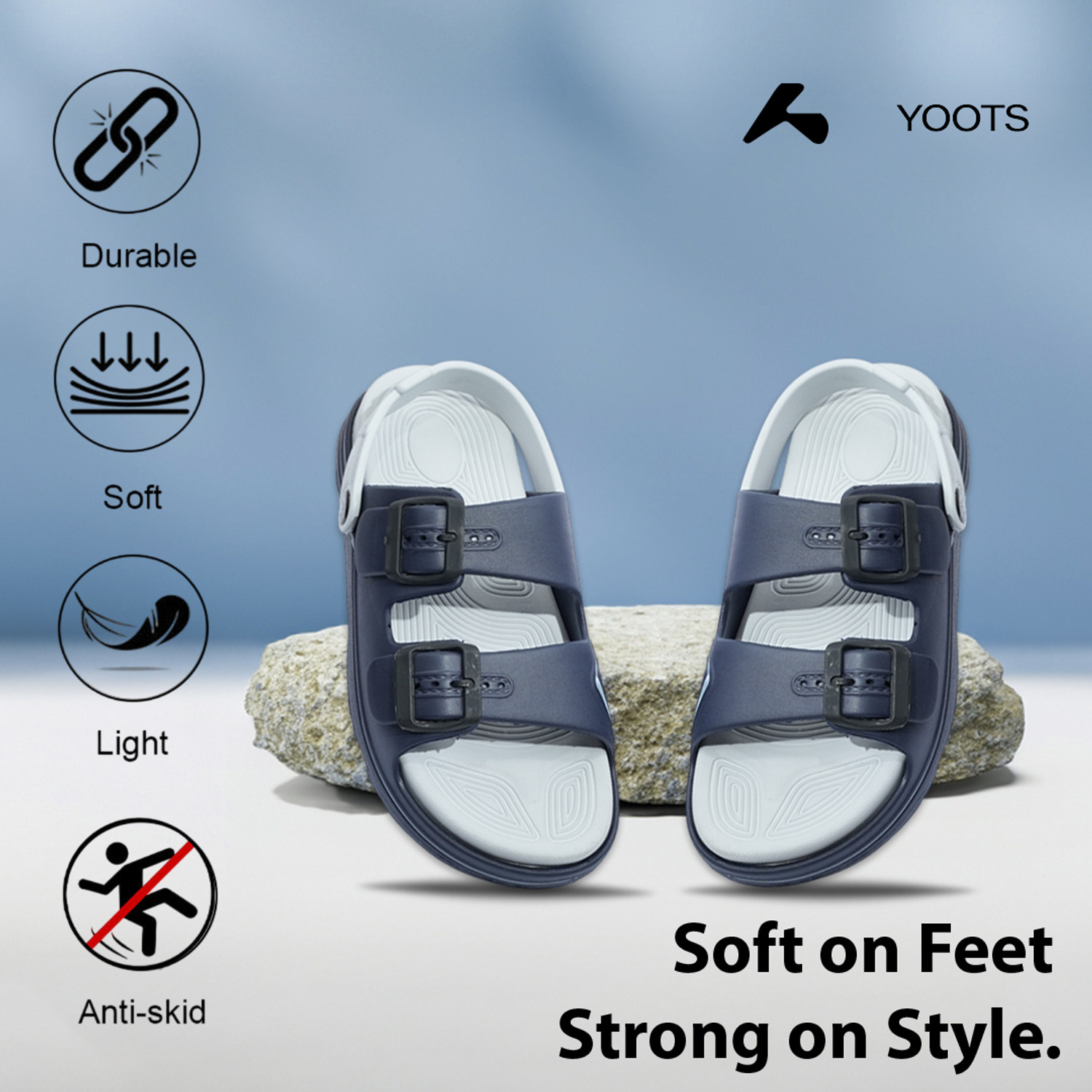 Image of Yoots Men Flip Flops