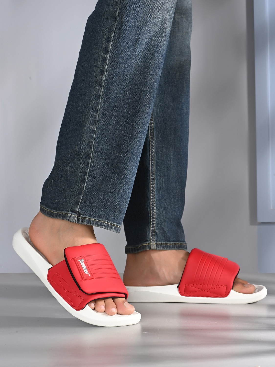 Image of Roadster Men Soft Comfortable Trendy Chappal Casual Lightweight Men Slippers for Daily Wear Slides