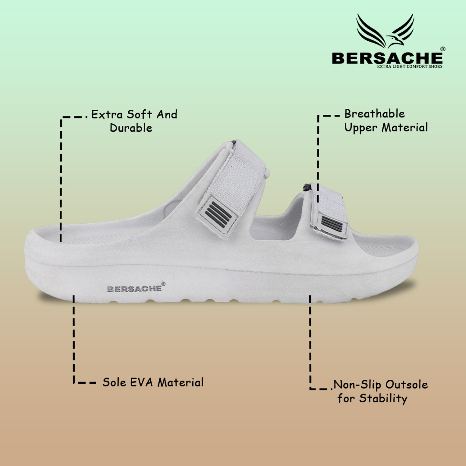 Image of BERSACHE Men Flip Flops
