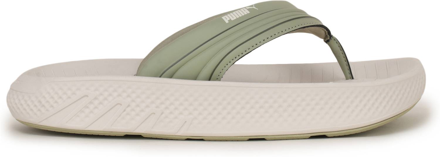 PUMA Unisex Green Flip Flops - Image 2