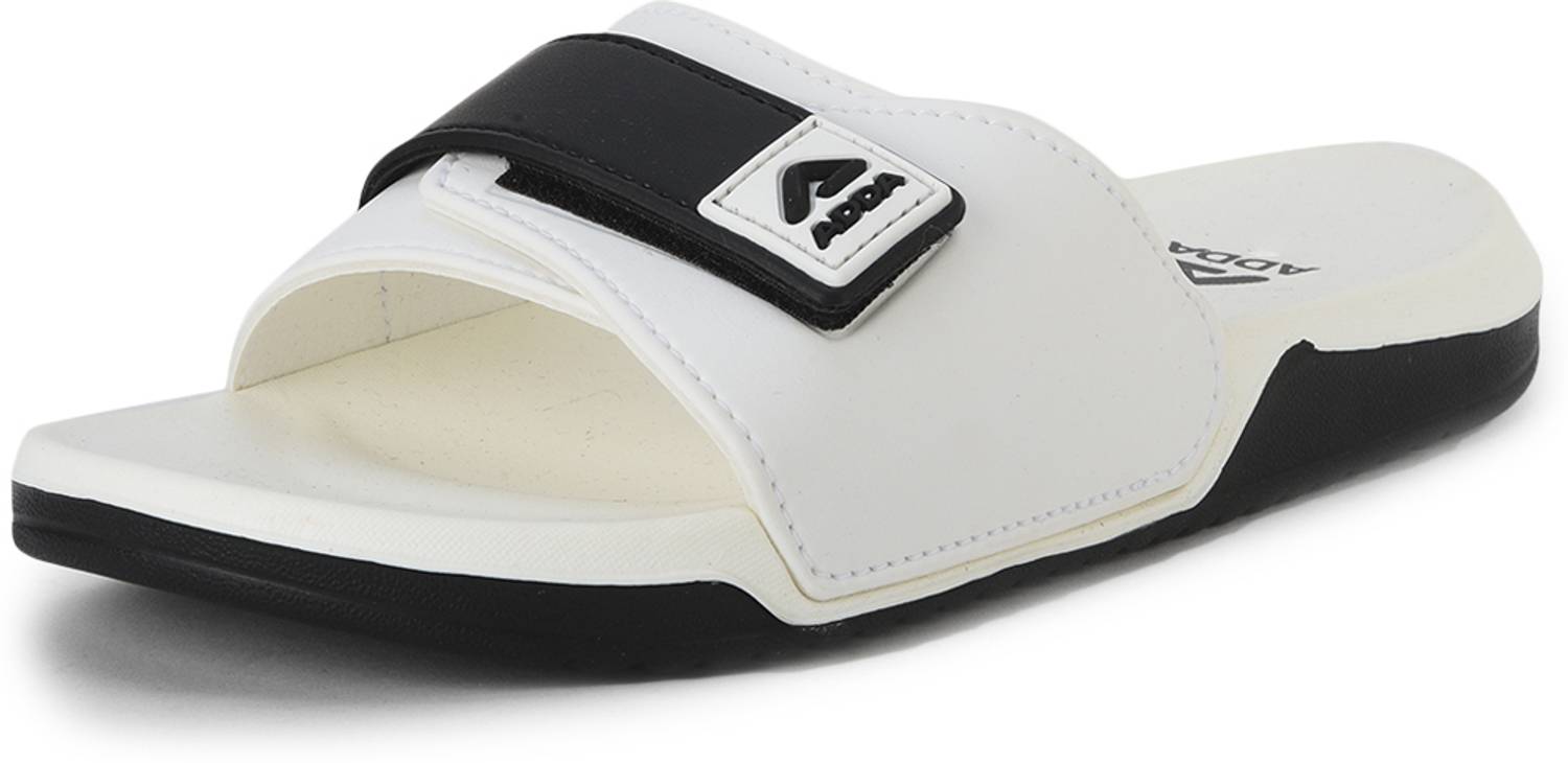 Adda Men White Slides - Image 4