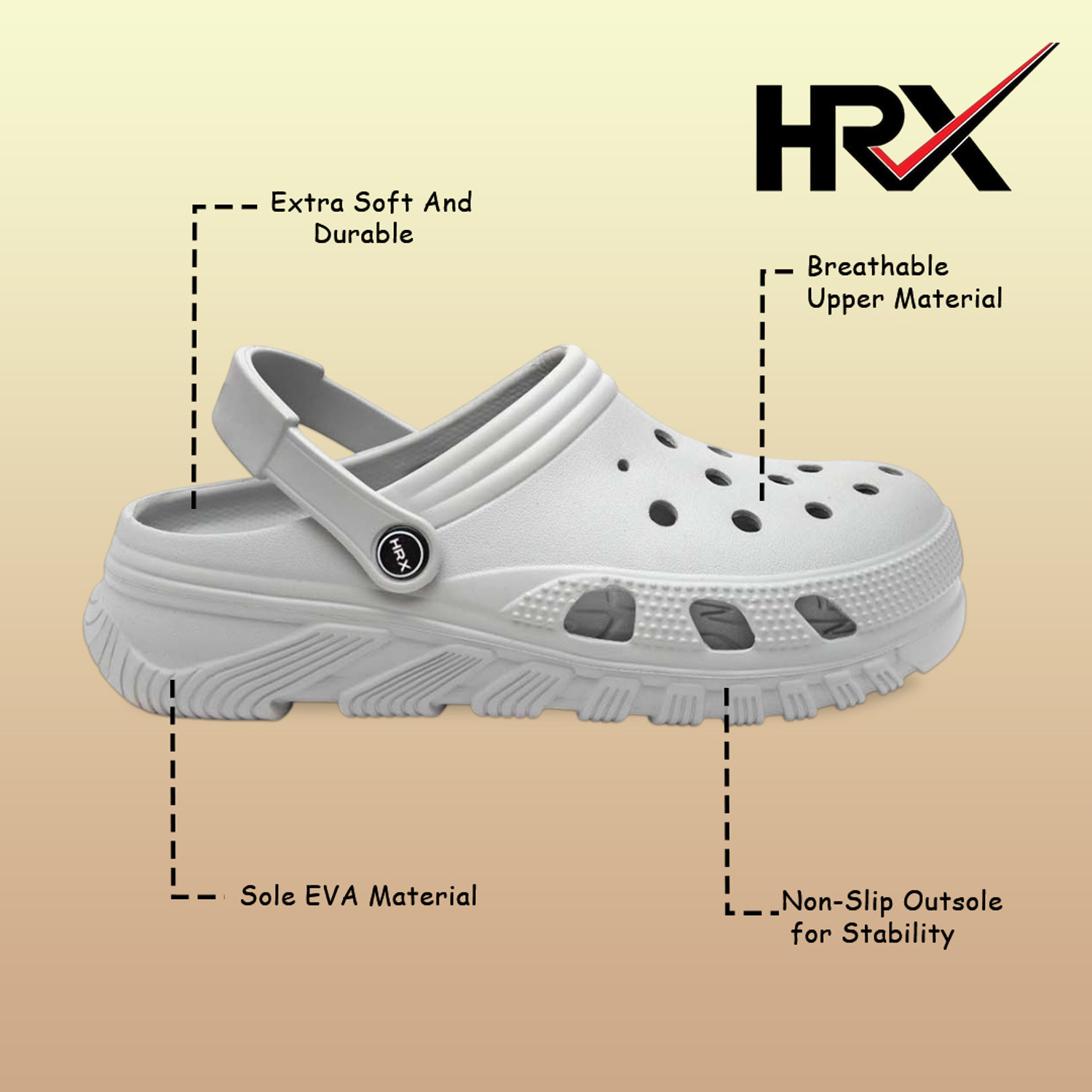 Image of HRX by Hrithik Roshan Men Slippers