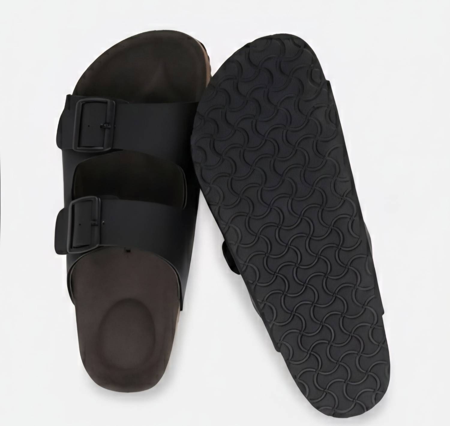 JACKLOOSTEPS Men Slippers Black - Image 2