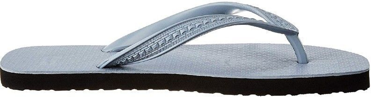 Image of Relaxo Men Flip Flops (Grey, Black, 6)