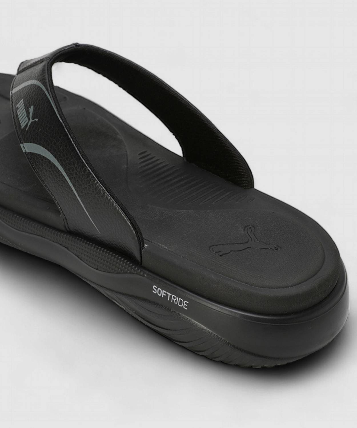 PUMA Men Softride Seave Xpress Flip Flops Black - Image 4