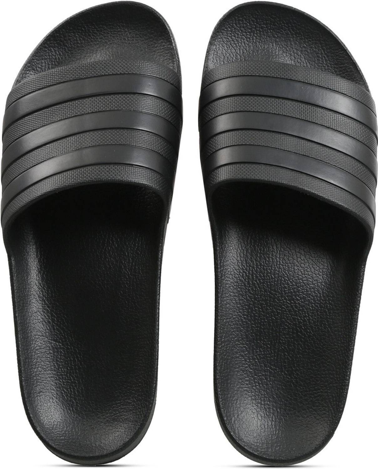 Adidas Unisex Adilette Aqua Slides Green - Image 2