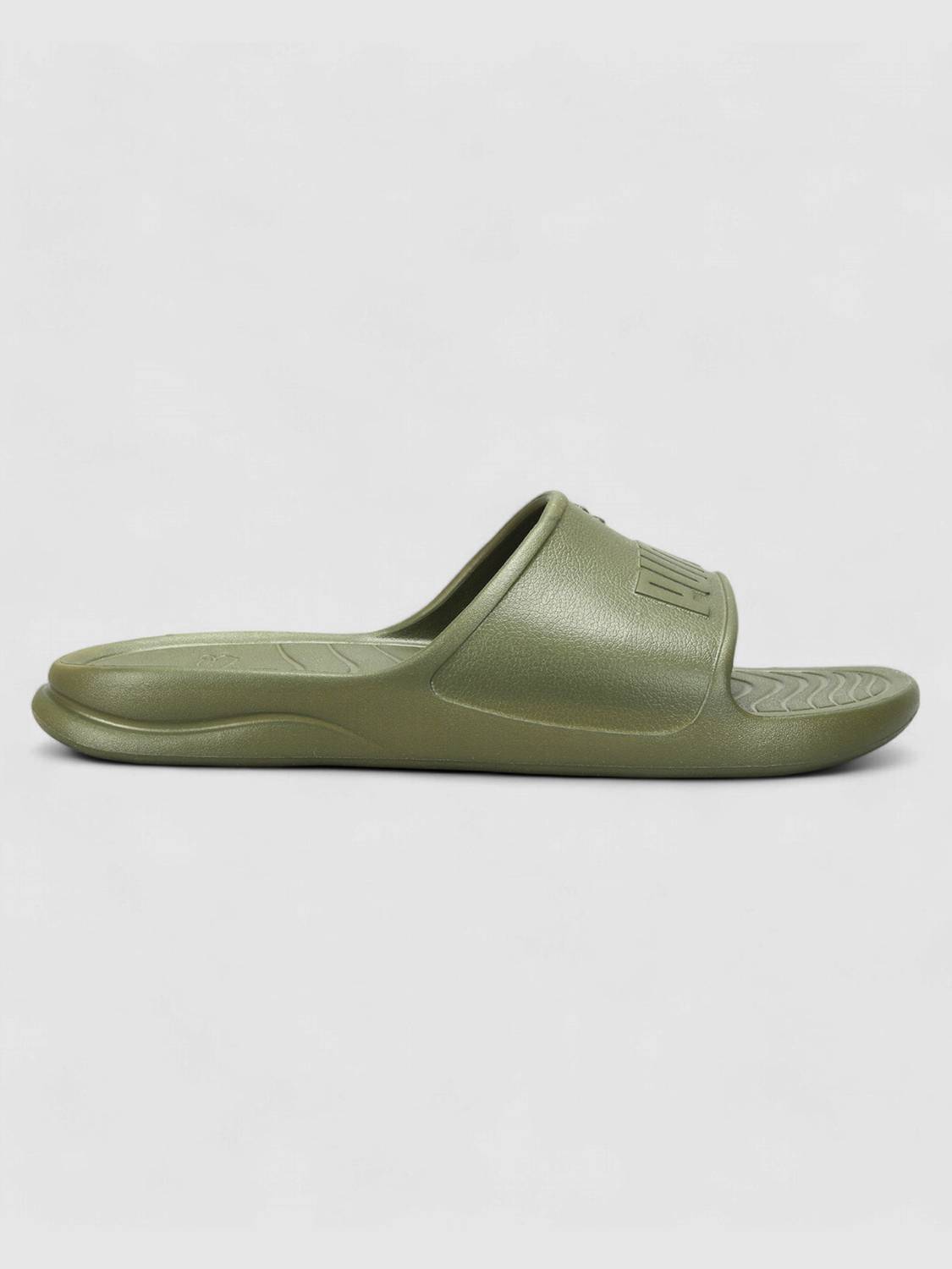PUMA Men Popcat 20 Injex Res Slides Green - Image 2