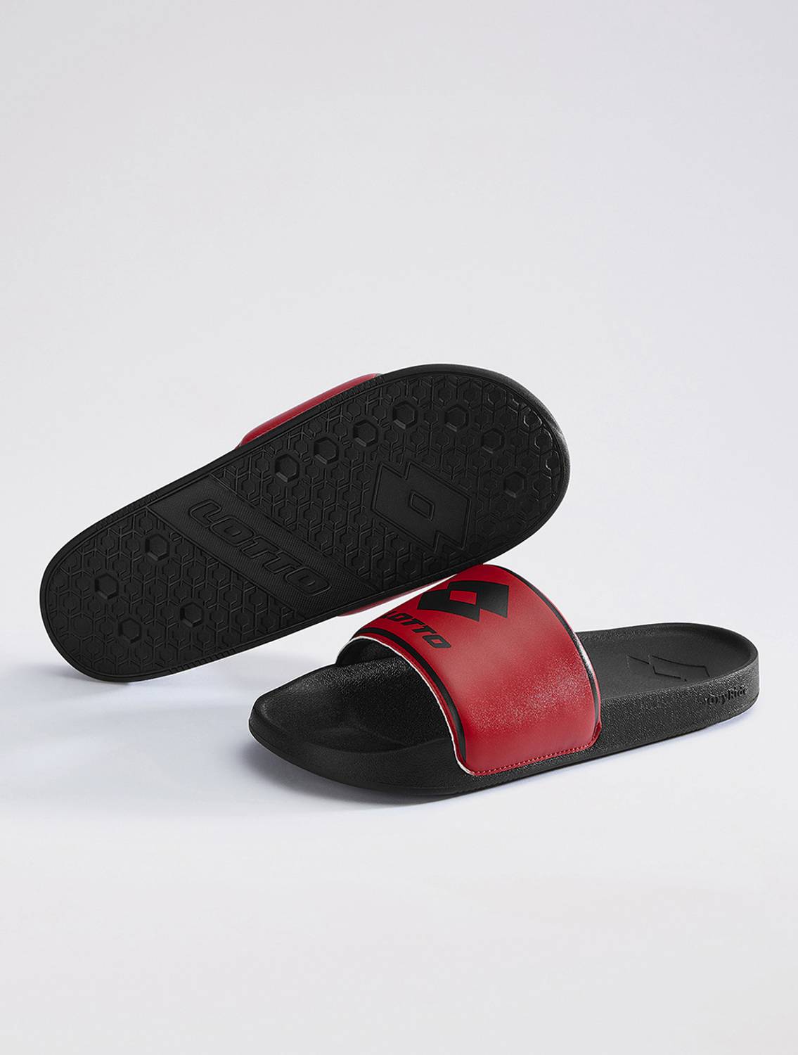 LOTTO Men Midway Slides Black - Image 3