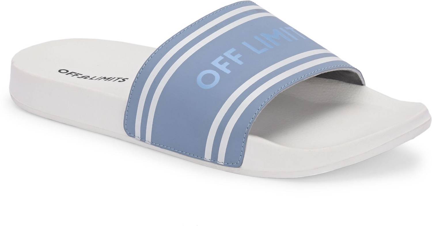 OFF LIMITS Men Blue Slides - Image 3