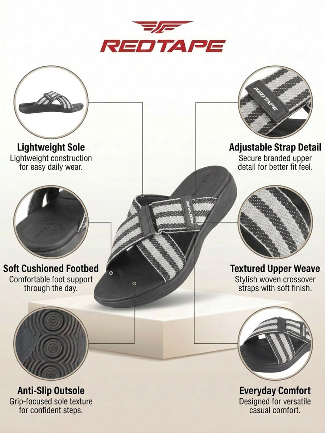 Image of RED TAPE Women Slides