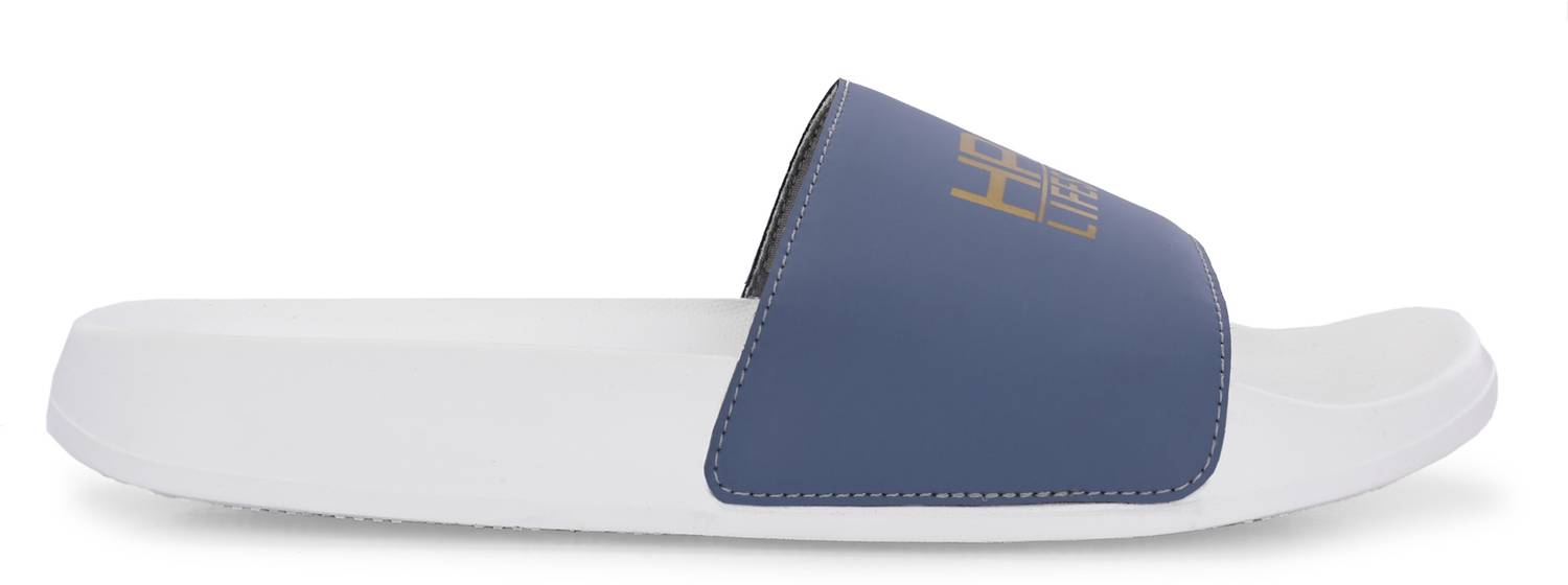 HRX by Hrithik Roshan Men Blue Slides - Image 3