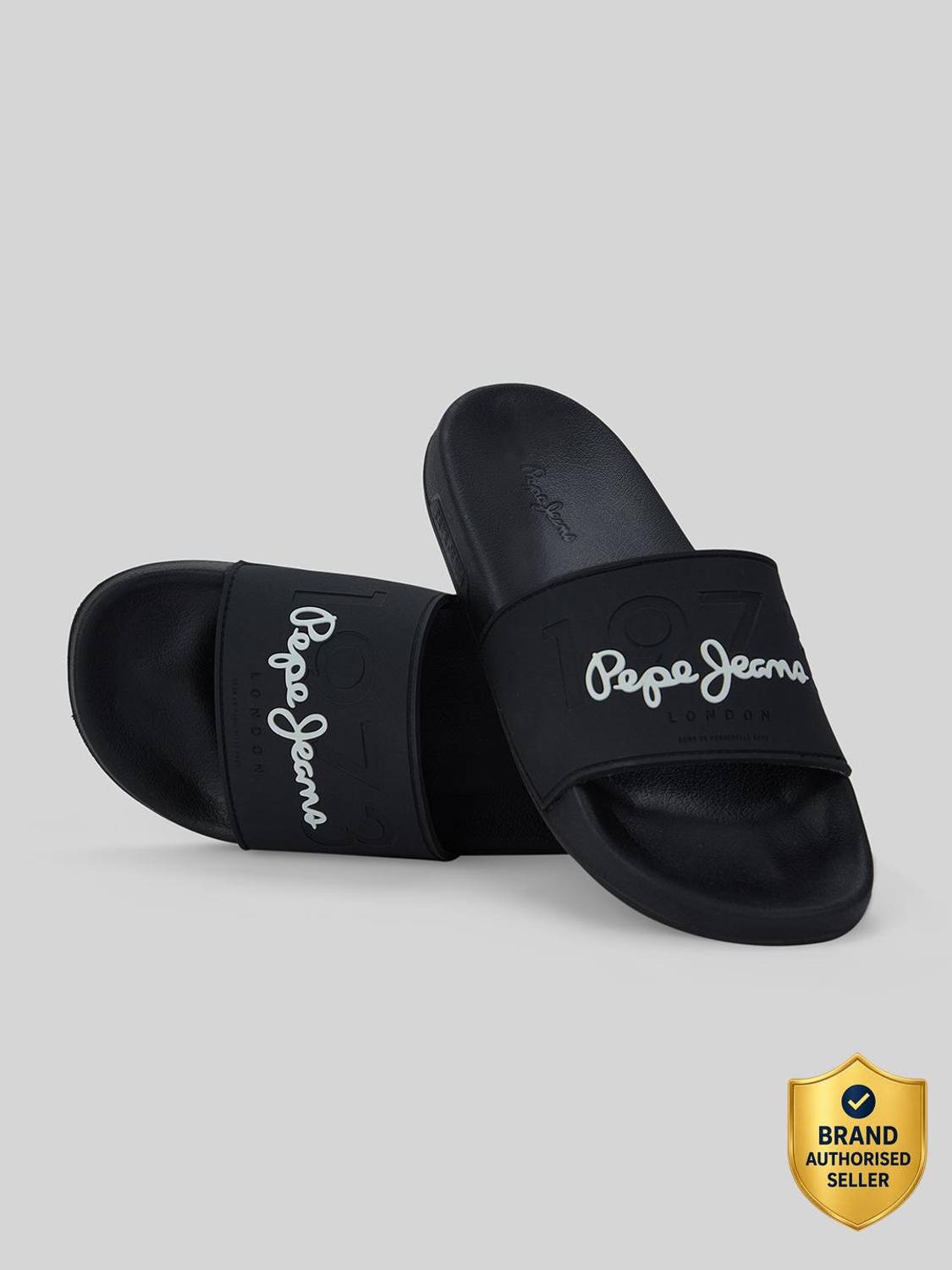 Pepe Jeans Men Slides Black