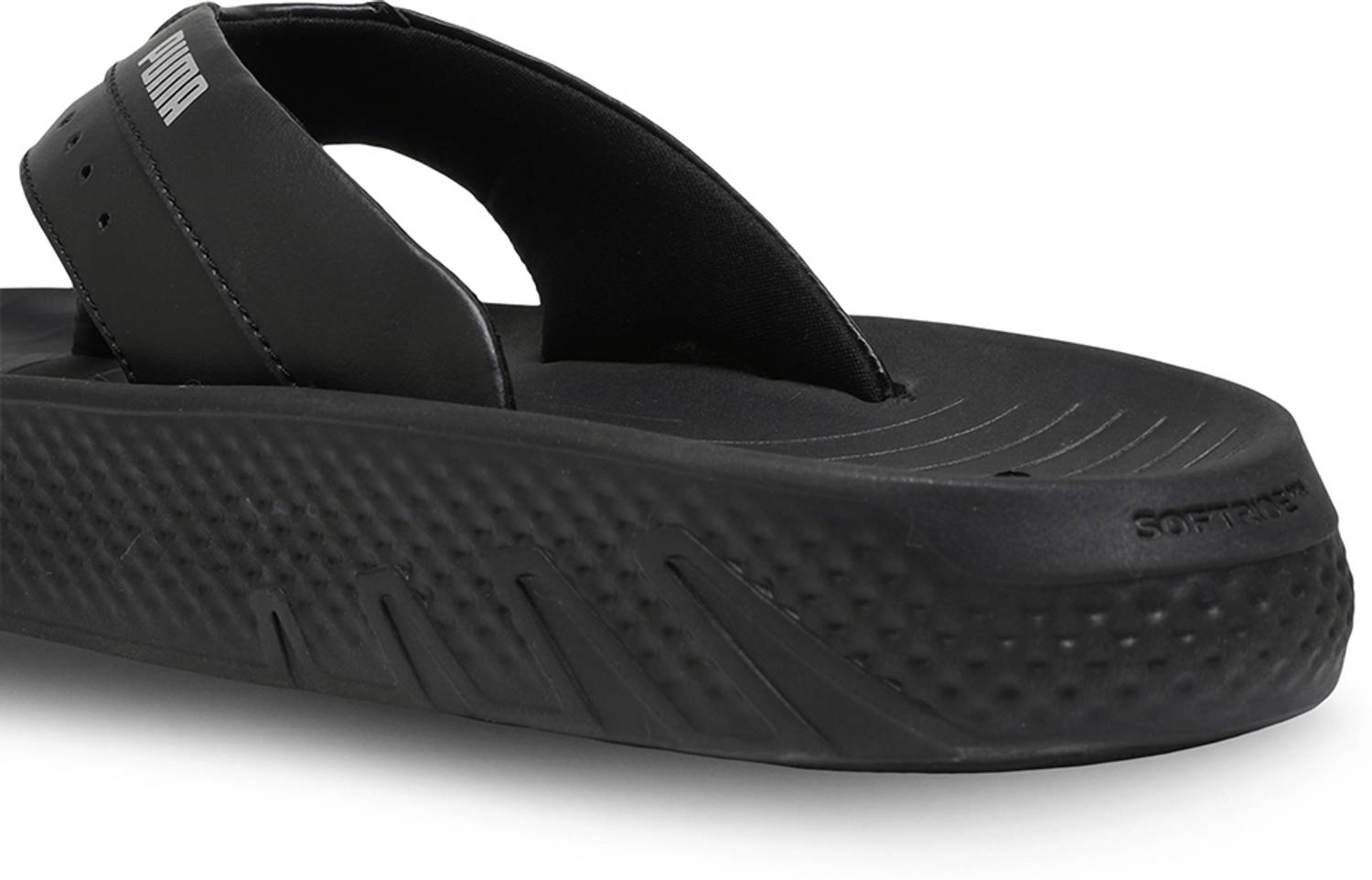 PUMA Men Black Flip Flops - Image 4